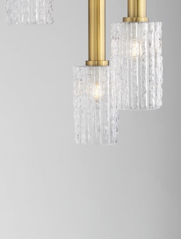 Nowoczesna Lampa Wisząca Glamour Szklany Klosz OROYA LE44337 LUCES EXCLUSIVAS