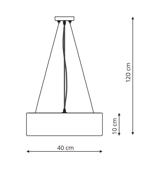 NOWOCZESNA LAMPA WISZĄCA LIGHT PRESTIGE DELOS LP-8144/1P WH