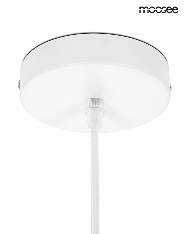Biała Designerska Lampa Wisząca NEST MSE1501100344 MOOSEE