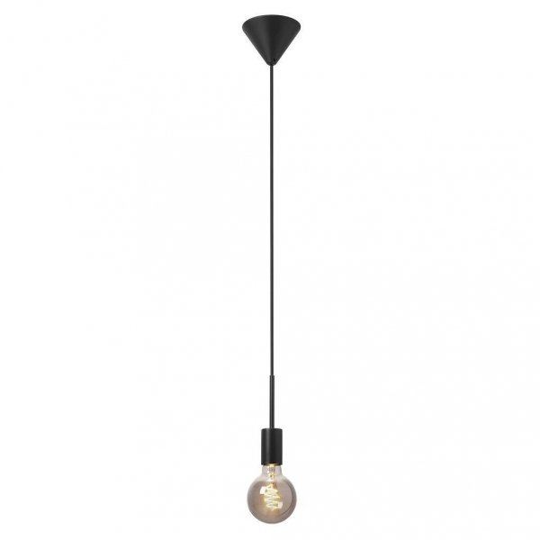 CZARNA Lampa Wisząca KABEL NORDLUX PACO 2112053003 LOFT