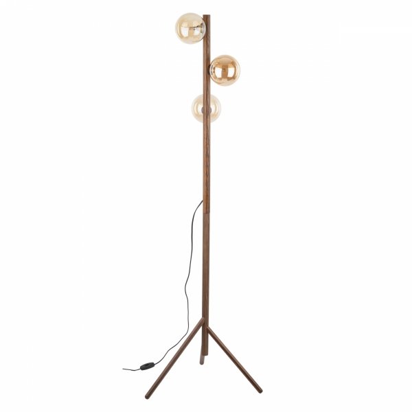 Lampa podłogowa ESTERA 16151 Drewniana TK-LIGHTING