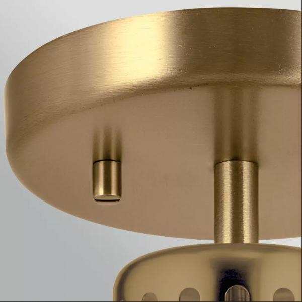 Lampa wisząca York Naturalny Mosiądz ELS-YORK-MP-PNBR-PB Elstead Lighting