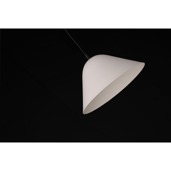 Biała lampa wisząca led 5W 3000K CAPRI C WH Azzardo jadalniana nad stół wyspę 