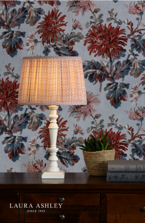 Klosz Abażur 30cm LAURA ASHLEY Gwendolen Cotton Pink DAR LIGHTING LA3756077-Q (Abażur- Bez Podstawy)