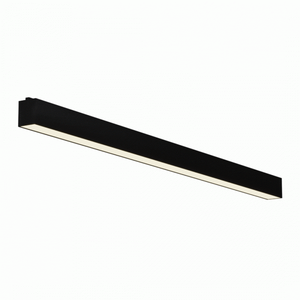 Lampa sufitowa plafon Astar M CL0105-36-BK Yaskr czarny LED 3000-4000K