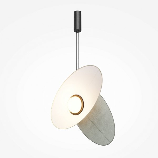 Designerska lampa wisząca Evolution Maytoni MOD396PL-L10GR3K nad stół wyspę salonowa nowoczesna