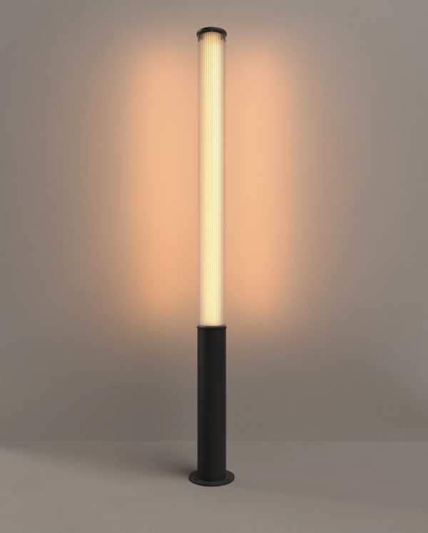 Lampa Zewnętrzna Słupek Ogrodowy 155cm 32W Czarny IP65 Minimalistyczny Maxlight Gardenia F0066 