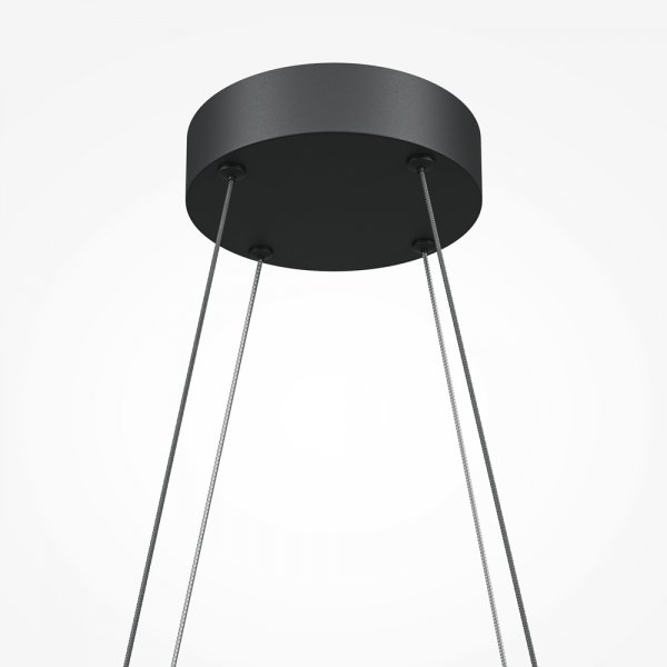 Lampa Wisząca LED Czarna Nowoczesna HALO MOD244PL-L50BK MAYTONI