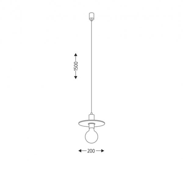 NOWOCZESNA LAMPA WISZĄCA SHILO IKEDA 7982