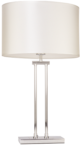 Lampka Stołowa Nocna COSMO LIGHT ATHENS T01444CH-WH
