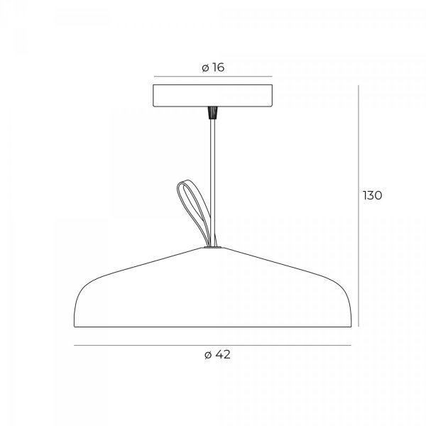  Maxlight Lampa wisząca Nord P0465 