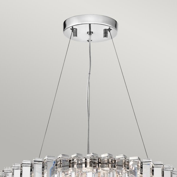 Żyrandol Crystal Skye 8 źródeł światła glamour szklany okrąg nowoczesny KL-CRYSTAL-SKYE8 KICHLER