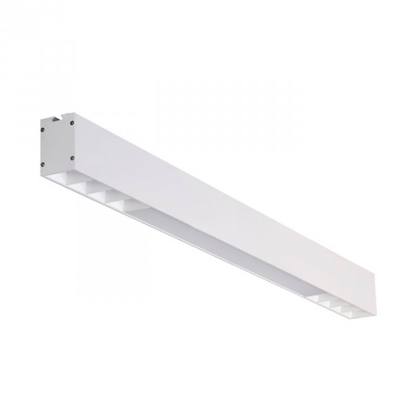 Minimalistyczny Plafon Sufitowy LED Biały CCT LINELIO 67 AZ5661 AZZARDO