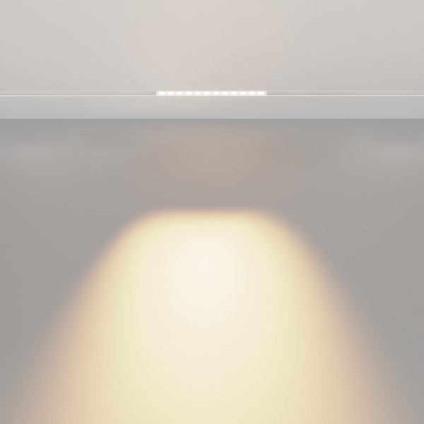 Ścieżka świetlna lampa szynowa LED minimalistyczna uniwersalna aluminium biała Points MAYTONI TR031-2-12W3K-W