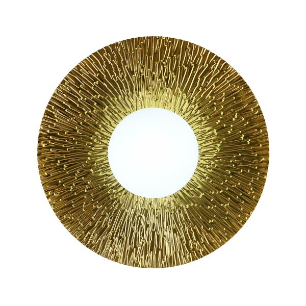 Lampa ścienna kinkiet metalowy złoty szklana kula unikatowy nowoczesny okrągły SUN ST-FB230946-D35 Step Into Design