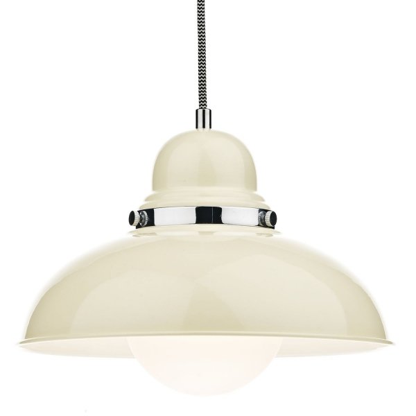 Lampa Wisząca Vintage Kremowy Klosz DYNAMO DYN0133 DAR LIGHTING