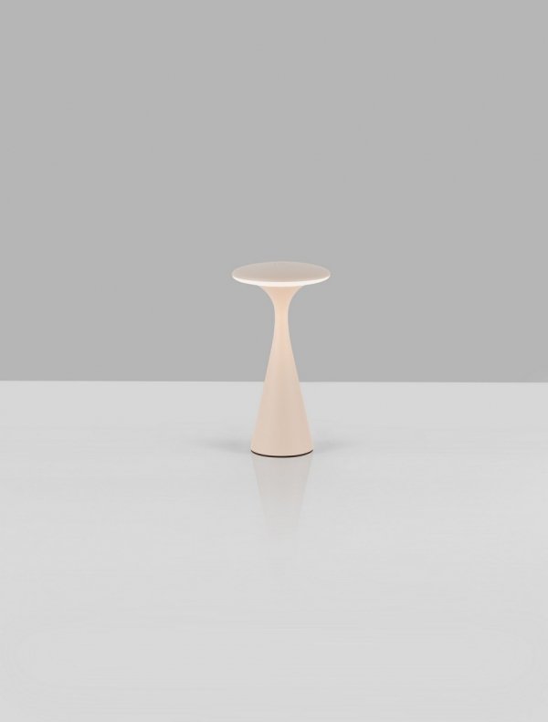 Lampa zewnętrzna do ogrodu na taras LED beżowa designerska nowoczesna ściemnialna IP54 SEVINTO LE75274 Luces Exclusivas