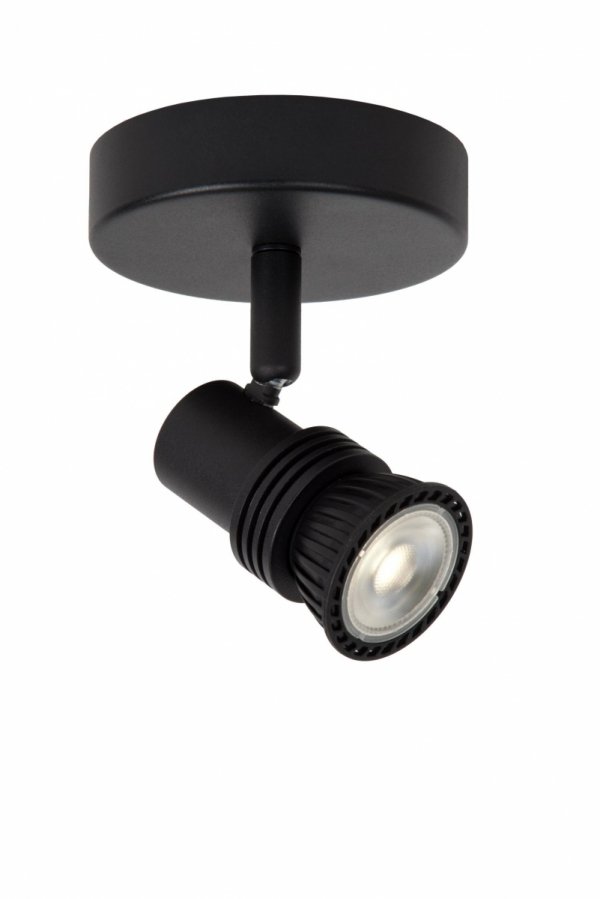 Nowoczesny plafon lampa sufitowa czarna regulowana na wysięgniku uniwersalna minimalistyczna metalowa KIANTI 53901/01/30 Lucide