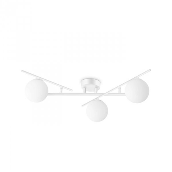 Nowoczesny Plafon Sufitowy Biały Metalowy ATLAS PL3 328201 IDEAL LUX