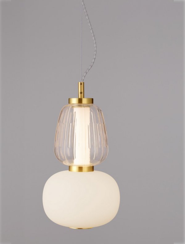 Dekoracyjna lampa wisząca LED w stylu glamour ARROYOS LE44494 Luces Exclusivas