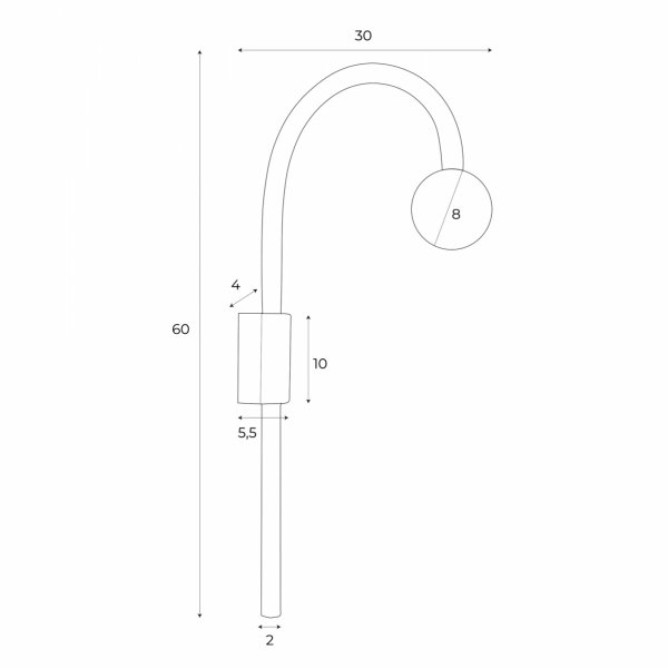 Zielony Kinkiet ścienny ENIGMA MAXLIGHT W0343 biały klosz