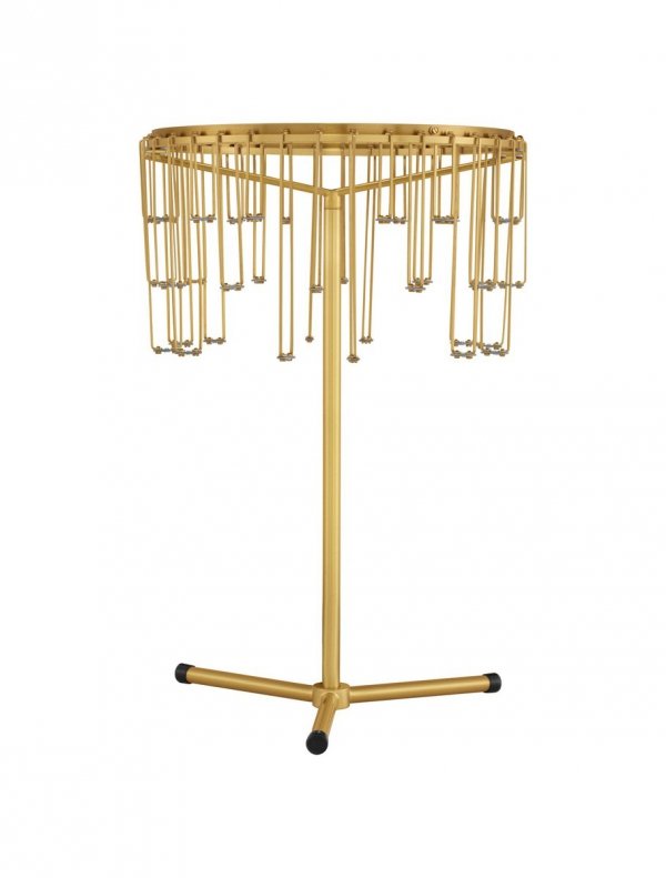 Elegancka Lampa Stołowa Do Salonu Złota Glamour Luces Exclusivas HUARAZ LE44718