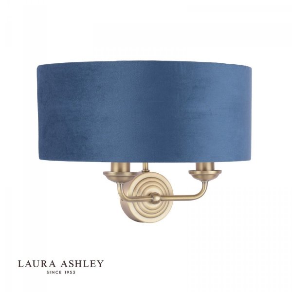 Kinkiet Mosiężny Z Abażurem LAURA ASHLEY SORRENTO LA3756238-Q DAR LIGHTING