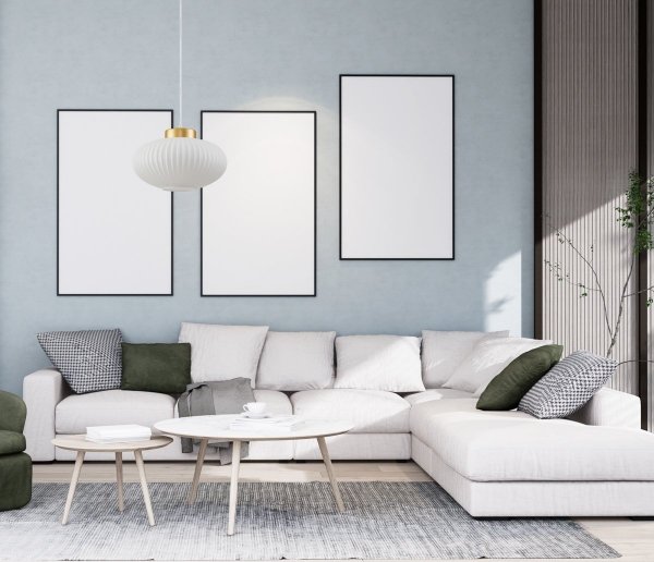 Nowoczesna Lampa Wisząca Biało Złota GROSTE PND-52376-1-GD ITALUX
