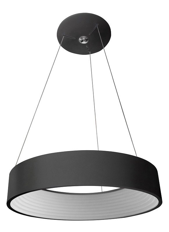 LAMPA WISZĄCA OKRĄGŁA LED 32W MATTIA 3936-832RP-BK-3 ITALUX  