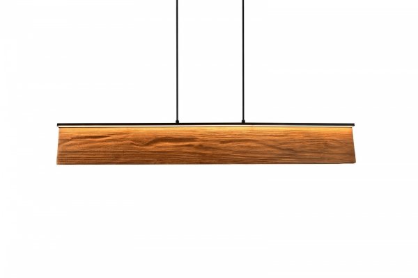 Lampa wisząca LED prostokątna drewniana klasyczna nowoczesna KALEA 355510130 Trio 