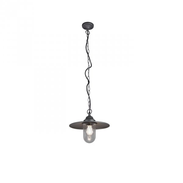Zewnętrzna Lampa Wisząca Vintage Antracyt BRENTA 301760142 TRIO