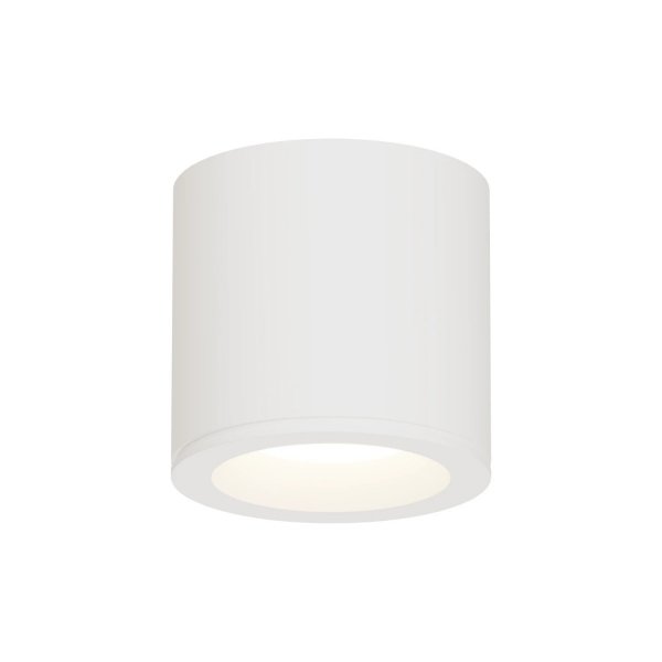 Lampa sufitowa do łazienki tuba Yaskr Luna  1xGU10 biała IP65 CL0103-WH