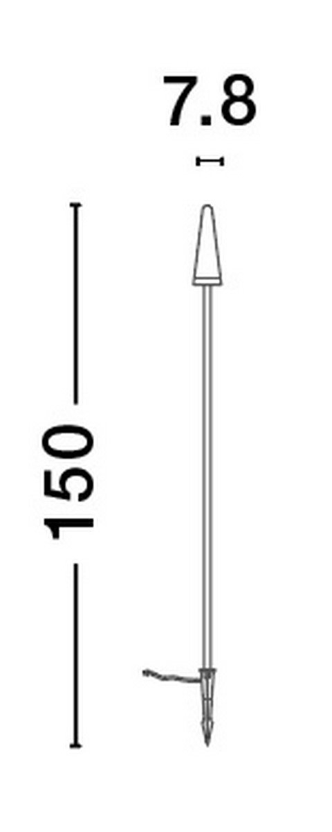 Lampa Stojąca Ogrodowa YUCATAN LE71463 LUCES EXCLUSIVAS