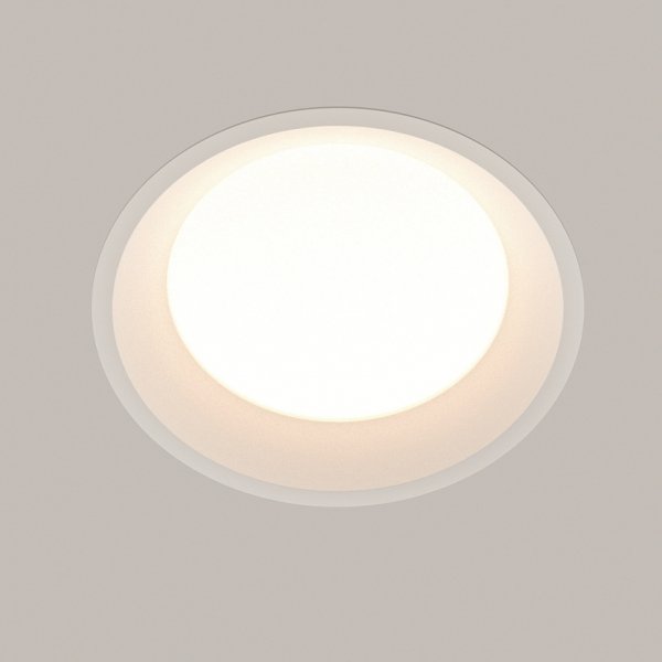 Okrągła Oprawa Wpuszczana Do Łazienki Downlight Okno Maytoni DL055-18W3-4-6K-W