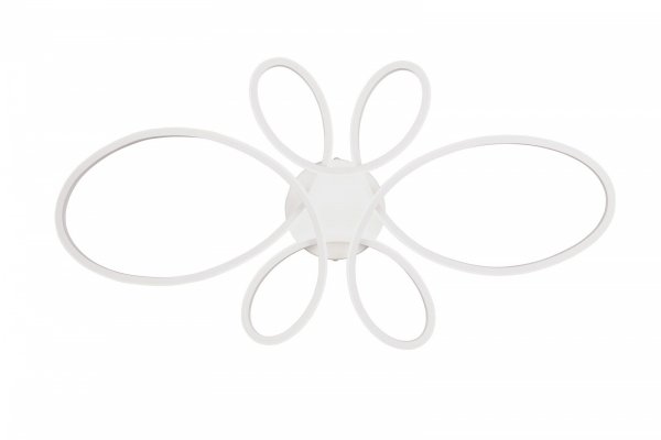 Nowoczesna Dekoracyjna Lampa Sufitowa Biały Plafon FLY 645619131 TRIO