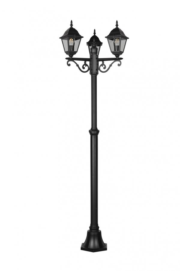Lampa Ogrodowa Klasyczna Czarna LIVENZA 405760332 TRIO