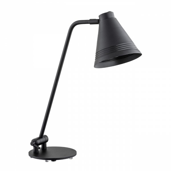 Czarna Lampka Stołowa Vintage AVALONE 8002 ARGON
