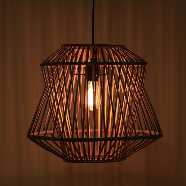 Lampa sufitowa bambusowa 46x46x40cm