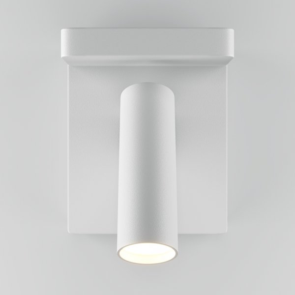 Lampa ścienna kinkiet nowoczesny regulowana tuba LED aluminium biały możliwość ściemniania Aron MAYTONI C179WL-L7W2.7K-DE