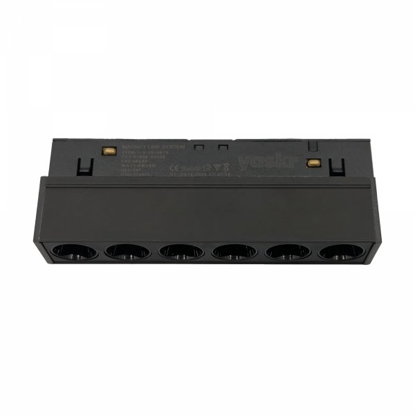 Lampa Liniowa Punktowa Stip 6W Magnet Line TLV-10-06 Yaskr czarny LED 3000K