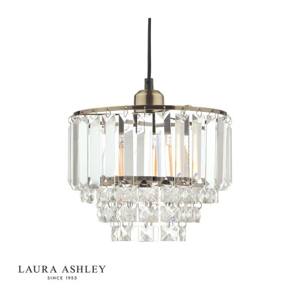 Lampa Wisząca Kryształowa LAURA ASHLEY VIENNA LA3727733-Q DAR LIGHTING