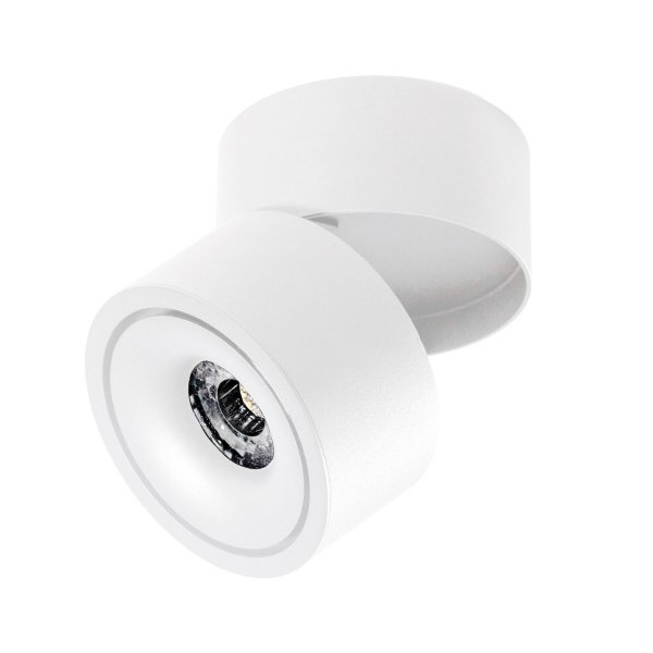 Oprawa sufitowa BIAŁA tuba kierunkowa AZZARDO COSTA LED 12W CCT SWITCH WH AZ6032
