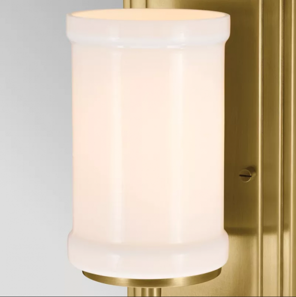 Kinkiet Vetivene Naturalny Mosiądz KL-VETIVENE1-NBR | Kichler Elstead Lighting
