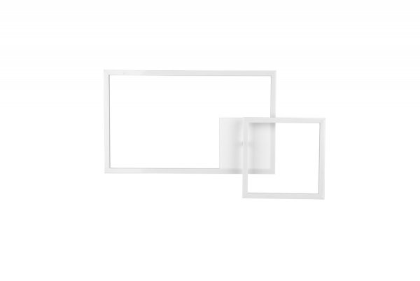 Nowoczesny biały plafon sufitowy LED 25W PADELLA R62642131