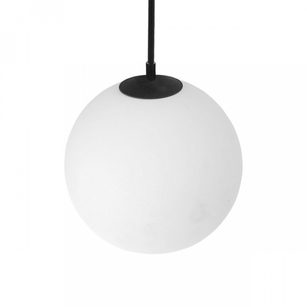 Nowoczesna Lampa Wisząca Czarna Białe Kule MARTIN 4910 TK-LIGHTING