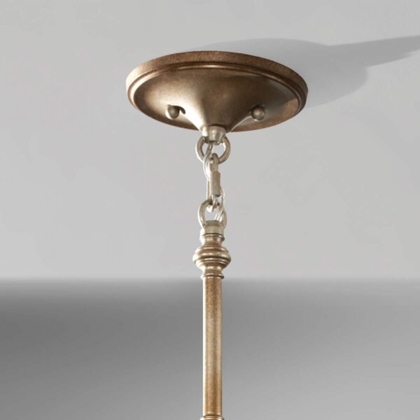 Kryształowa Lampa wisząca Lucia Feiss FE-LUCIA-B lampa salonowa, do sypialni/ Oksydowany srebrny Glamour