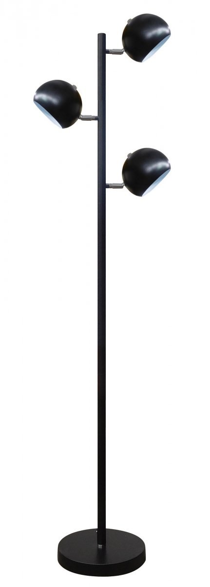 AZZARDO TRINTON  AZ4753 LAMPA PODŁOGOWA BLACK