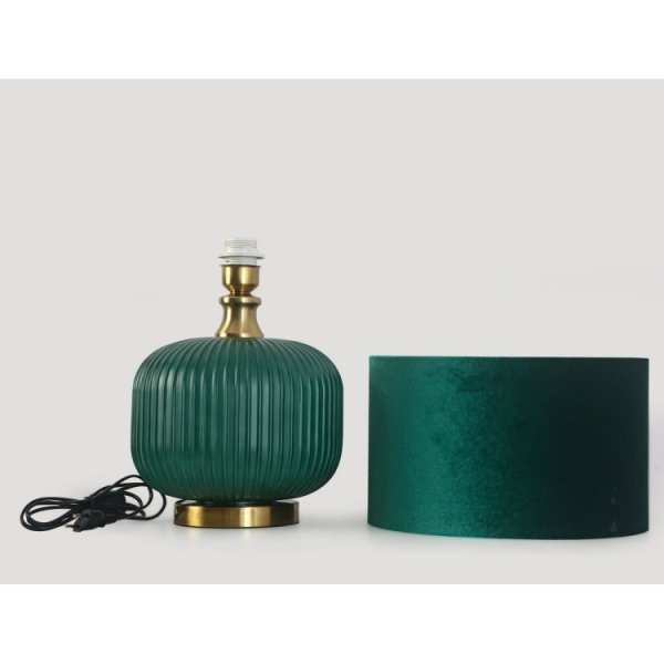 Elegancka Lampa Stołowa Butelkowa Zieleń TAMIZA LP-1515/1T small green LIGHT PRESTIGE