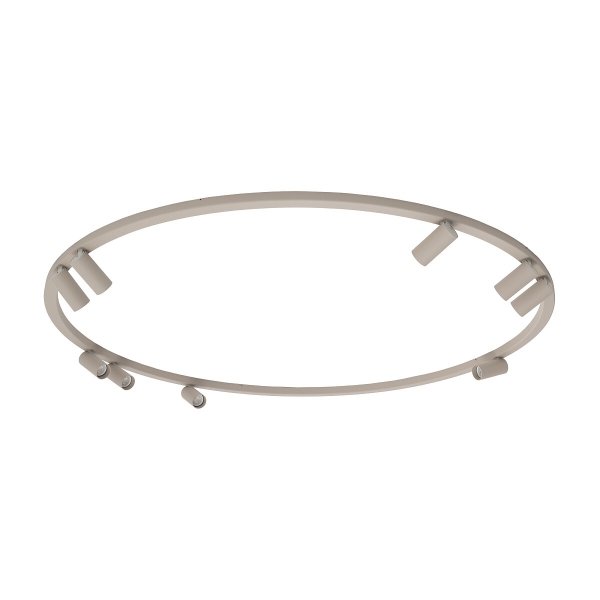 Nowoczesna lampa sufitowa beżowy minimalistyczny plafon FOURTY ROUND IX BEIGE 11954 Nowodvorski Lighting 