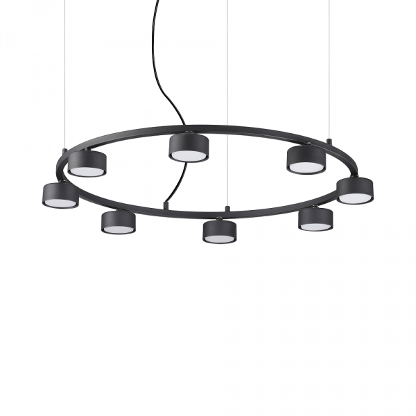 NOWOCZESNA LAMPA WISZĄCA MINOR ROUND SP8 235547 IDEAL LUX 